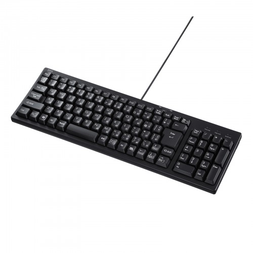 USBハブ付コンパクトキーボード