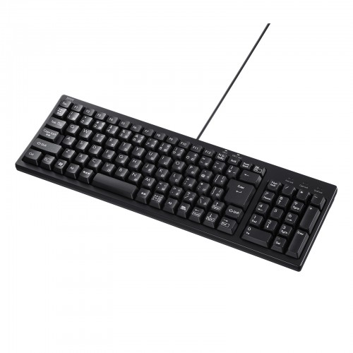 USBハブ付コンパクトキーボード