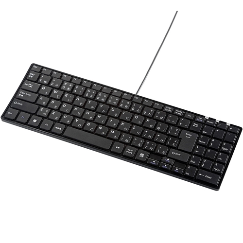 静音スリムキーボード（ブラック）