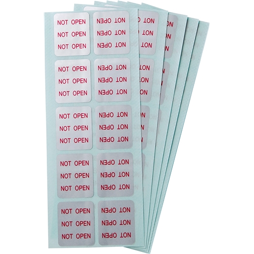 使用禁止用セキュリティシール（赤字・50枚入り）