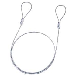 eセキュリティ（ワイヤー、長さ1.0m・直径3.5mm）