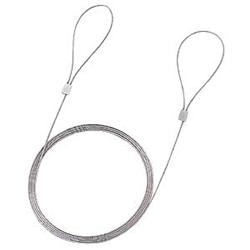 eセキュリティ（ワイヤー、長さ1.5m・直径1.0mm）