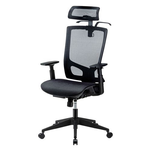 ハンガー付きメッシュチェア