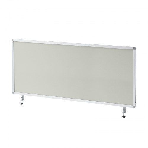 デスクトップパネル（W1400×H600・クロスタイプ・グレー）