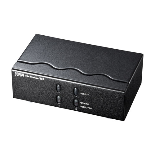 ディスプレイ切替器（ミニD-sub(HD)15pin用）・2回路