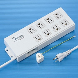 雷ガードタップ（3P・8個口・2m）