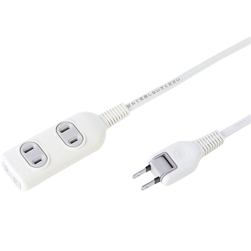 電源タップ（2P・3個口・5m）
