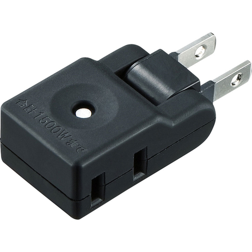 スイングミニタップ（2P・2個口・ブラック）