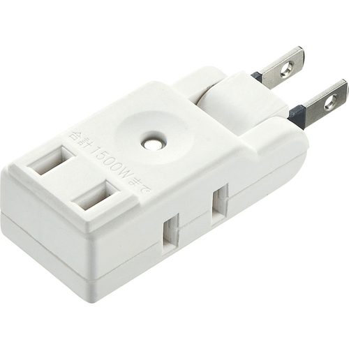 スイングミニタップ（2P・3個口・ホワイト）