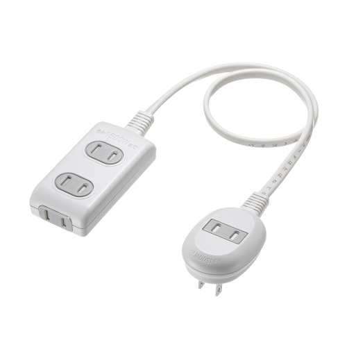 プラス1個口便利タップ（2P・3個口＋1個口・0.5m）