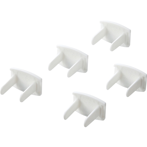 コンセント安全キャップ（2P用・100個入・ホワイト）