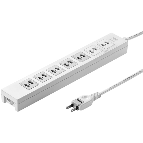 電源タップ（2P・7個口・5m）