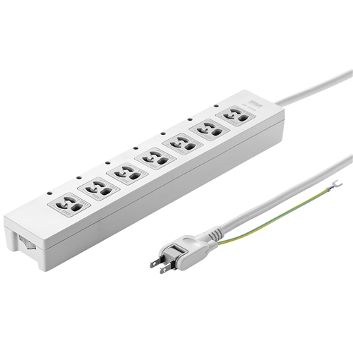 電源タップ（3P・7個口・2m）