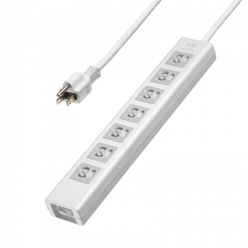 抜け止めシャッタータップ（3P・7個口・5m）