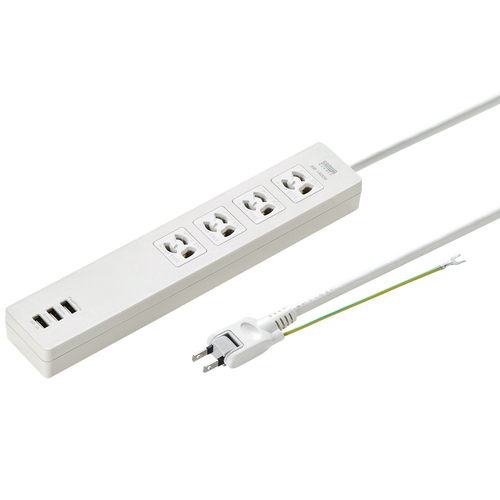 USB充電機能付きタップ