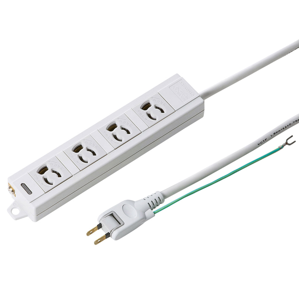 電源タップ（3P・4個口・10m）