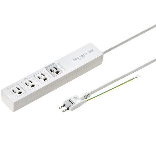 パソコン連動タップ（IC記憶式・3P・4個口・2m）