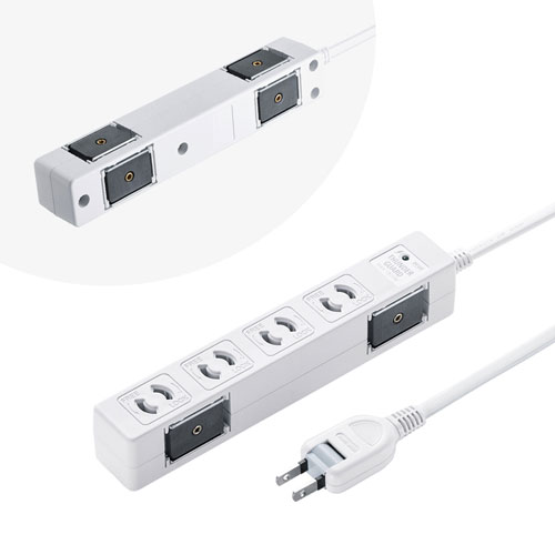 雷ガードタップ（2P・4個口・3m）