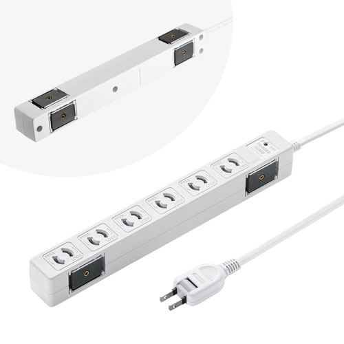 雷ガードタップ（2P・6個口・3m）