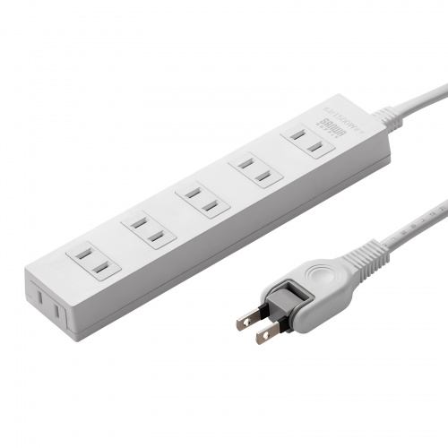 火災予防タップ・2m・ホワイト