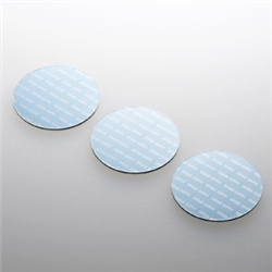 ノートパソコン冷却パッド（丸型・3枚入り・ブルー）