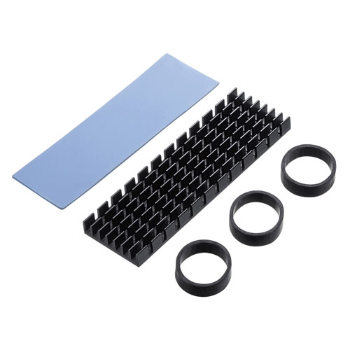 M.2 SSD用ヒートシンク（ブラック）