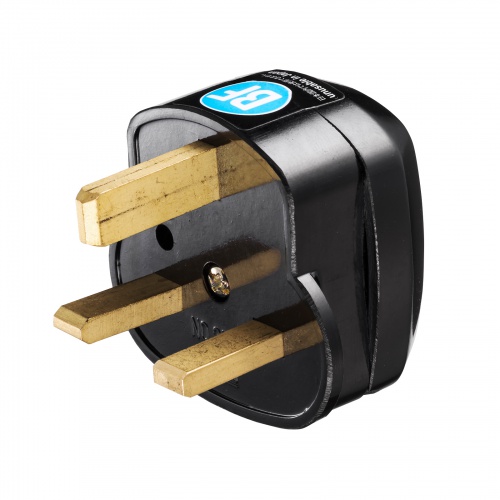 海外プラグ変換アダプタ BF（イギリス・香港・シンガポールなど）