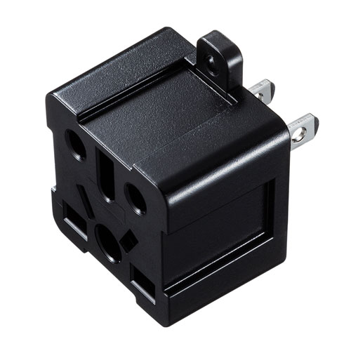 日本専用マルチタイプ電源変換アダプタ（ブラック）