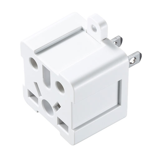 日本専用マルチタイプ電源変換アダプタ（ホワイト）