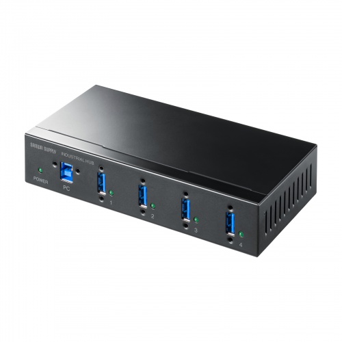 産業用USB 5Gbpsハブ（4ポート・-40℃対応）