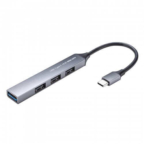 USB Type-C 4ポート コンボ 超スリムハブ