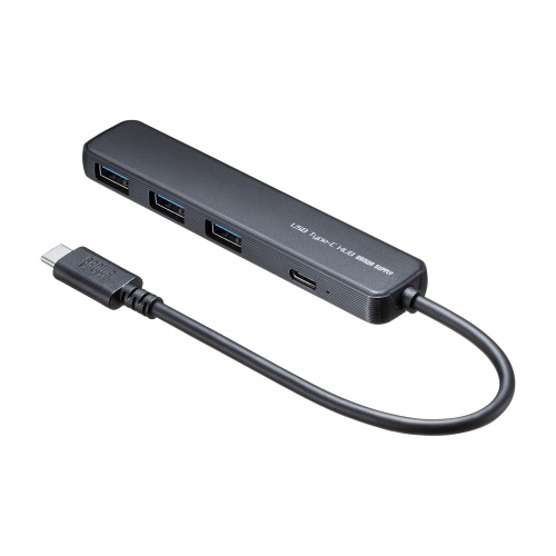 USB 5Gbps Type-C ハブ（4ポート・PD対応）