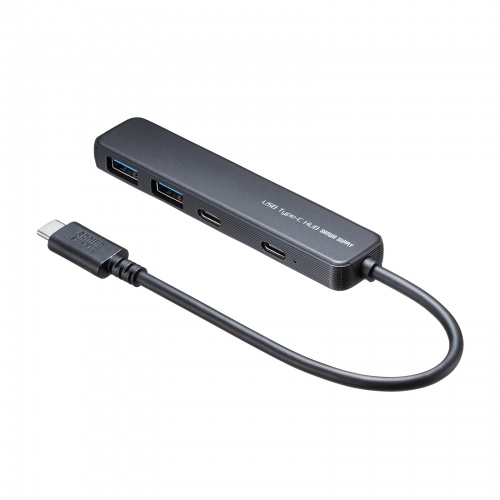 USB 5Gbps Type-C ハブ（4ポート・PD対応）