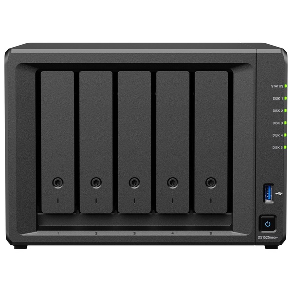 非ECCメモリ 5ベイPlusシリーズモデル オールインワンNASキット DiskStation DS1525neo+