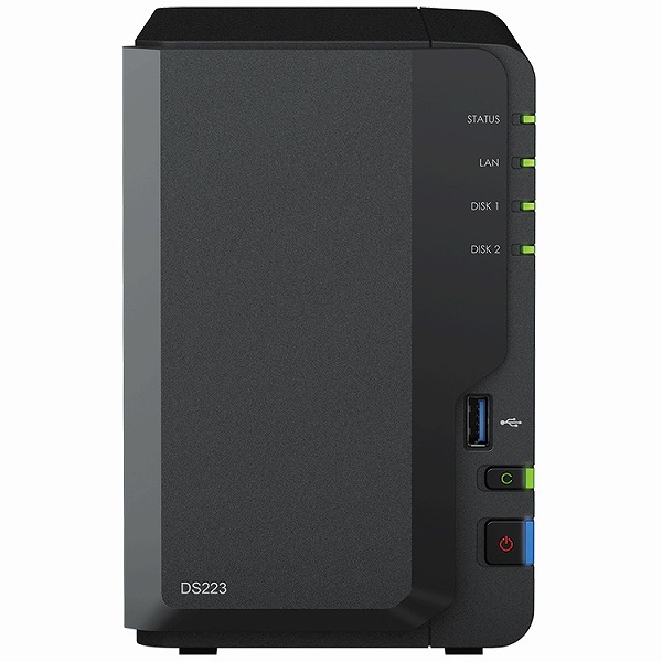 Realtek RTD1619B CPU搭載 低価格2ベイNAS DiskStation DS223