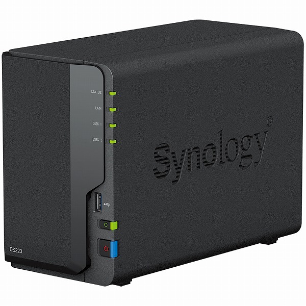 Realtek RTD1619B CPU搭載 低価格2ベイNAS DiskStation DS223