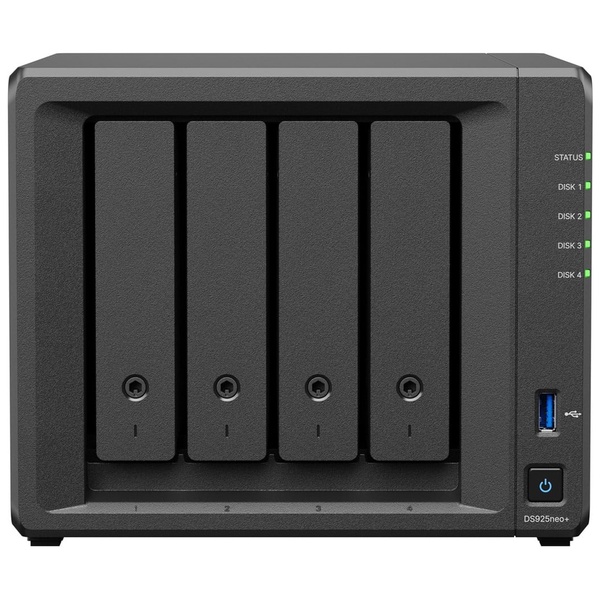 非ECCメモリ 4ベイPlusシリーズモデル オールインワンNASキット DiskStation DS925neo+