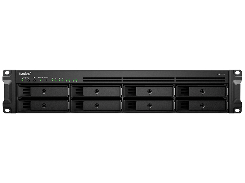 高性能2U8ベイNASサーバー RackStation RS1221+ HDD非搭載モデル