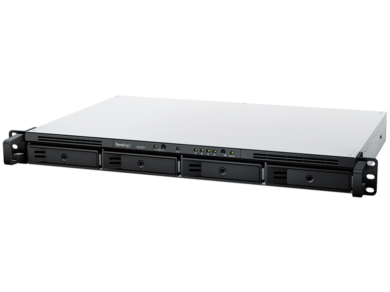 AMD Ryzen R1600搭載4ベイNASサーバー RackStation RS422+