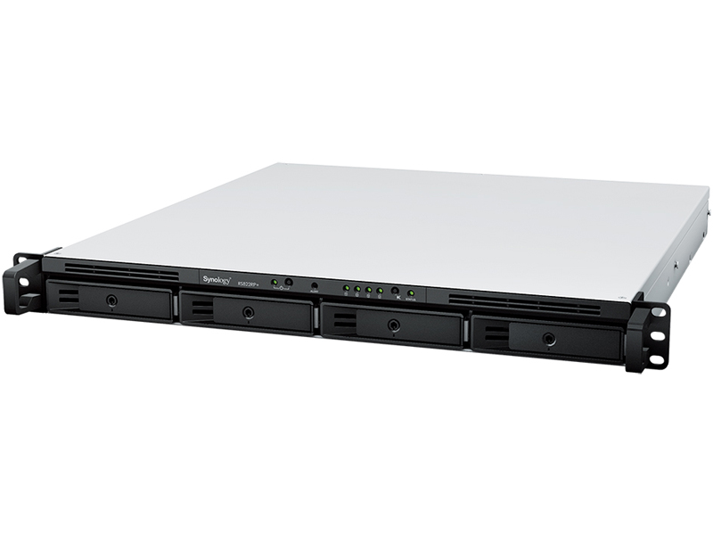 AMD Ryzen V1500B搭載4ベイNAS RackStation RS822RP+