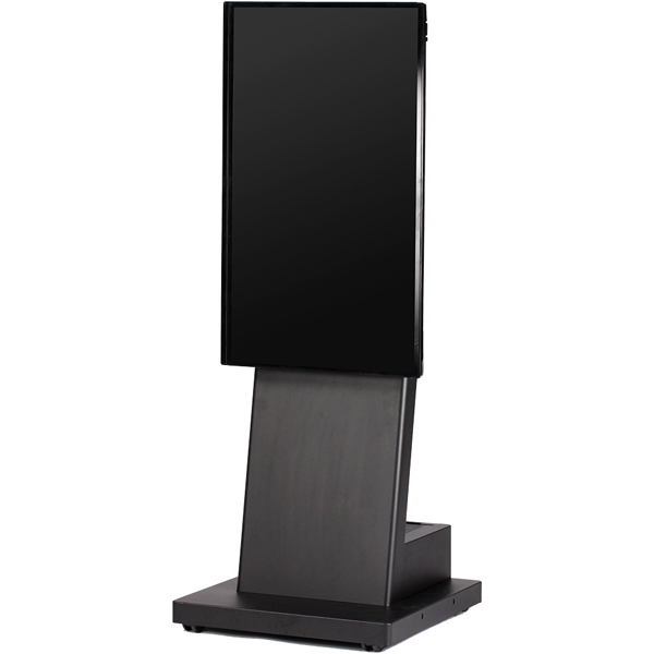 デジタルサイネージスタンド 耐荷重15kg 黒 フルスペックタイプ
