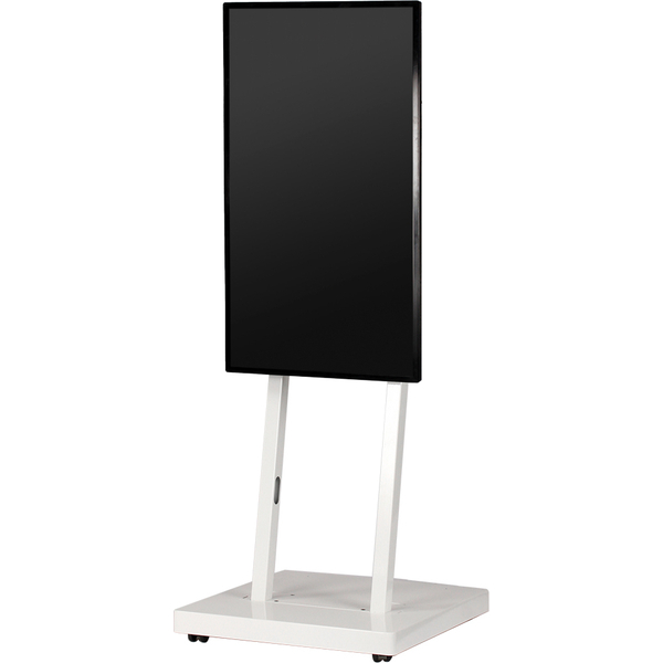 デジタルサイネージスタンド 耐荷重15kg 白 ミニマムタイプ