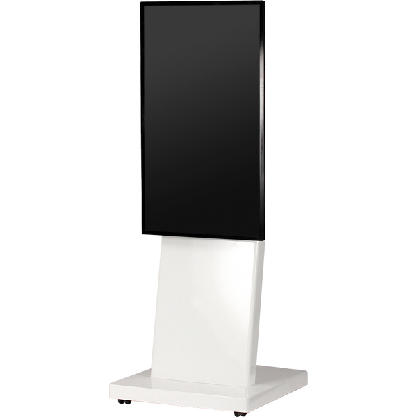 デジタルサイネージスタンド 耐荷重15kg 白 エコノミータイプ