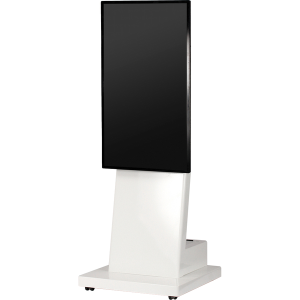 デジタルサイネージスタンド 耐荷重15kg 白 フルスペックタイプ
