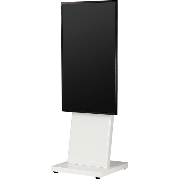 デジタルサイネージスタンド 耐荷重30kg 白 エコノミータイプ