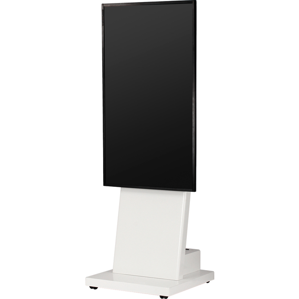 デジタルサイネージスタンド 耐荷重30kg 白 フルスペックタイプ