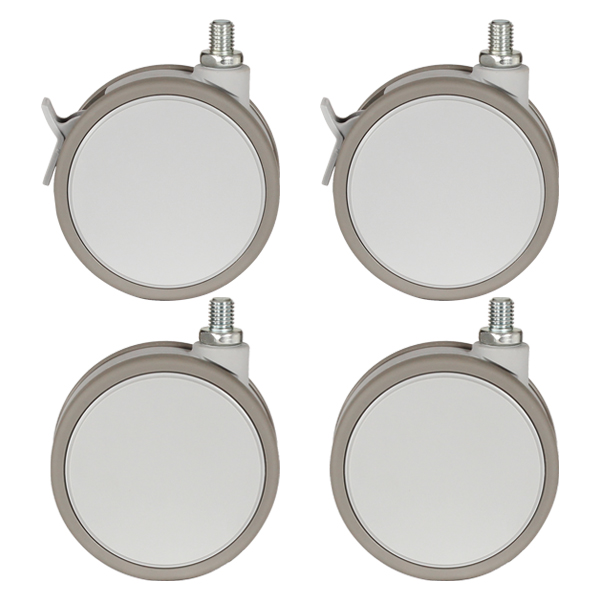 モニタワー用キャスターセット（ストッパー付き2個、ストッパー無し2個）