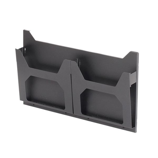 カタログホルダー 横2面タイプ ブラック