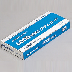 タイムカード 6000シリーズ