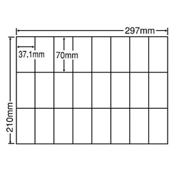シートカットラベル A4版 24面付(1ケース500シート)